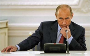 Vladimir Putin. PHOTO by AP.
