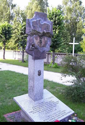 Danuta Siedzikowna "Inka" Monument in Narewka