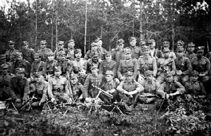 NSZ - Narodowe Sily Zbrojne unit from the Lublin District under command of Major Mieczyslaw Pazderski "Szary"