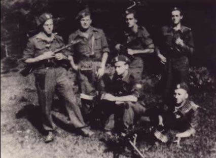 Soldiers from the Jozef Kuras "Blyskawica" unit
