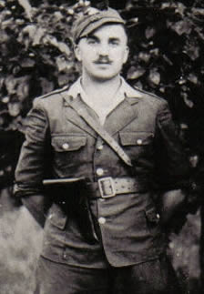 Henryk Lewczuk nom de guerre "Mlot" commanding officer of the Chelm Inspectorate WiN partisan underground unit