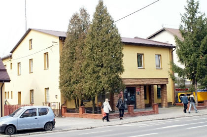 Former Urzad Bezpieczenstwa building in Bilgoraj