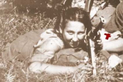 Danuta Siedzikowna "Inka" Medic in the 5th Vilno Brigade of the Home Army, under command of Major "Lupaszka"